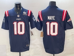 New England Patriots 3rd Generation #10 Blue NFL Jersey (Logo1)-0840