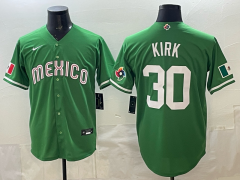 2026 World cup MLB Mexico Green #30 Jersey(logo 9)-0840