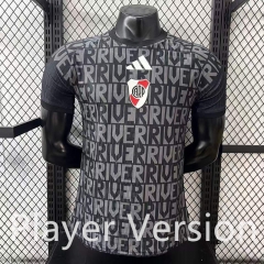 （s-3xl）Player Version 2026-27 River Plate Black Thailand Soccer Jersey AAA-4285