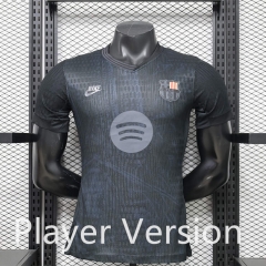 Player Version 26-27 Special Edition Barcelona Black Thailand Soccer Jersey AAA-888