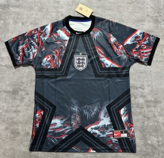（s-4xl）2026-27 Hollywood Edition England Black Thailand Soccer Jersey AAA-4506