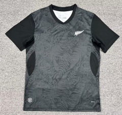 (S-4XL) 2026-2027 New Zealand Away Black Thailand Soccer Jersey AAA-512