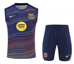 2026-2027 Barcelona Blue Thailand Soccer Vest Uniform-418