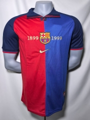 100th Anniversary Edition Barcelona Home Blue&Red Thailand Soccer Jersey AAA-912
