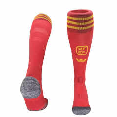 2026 FIFA World Cup Spain Away Red Kids/Youth Soccer Socks