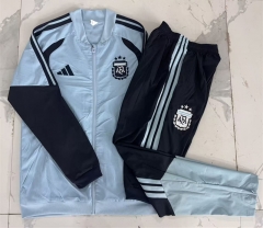 26-27  Argentina Light Blue Thailand Trench Coats uniform-815