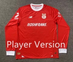 (S-4XL) Player Version 2026-2027 Champion Edition TolucaCD Red LS Thailand Soccer Uniform-912