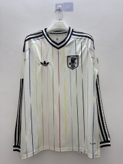 (s-4xl)2026-2027 Japan Away White LS Thailand Soccer Jersey AAA-9268
