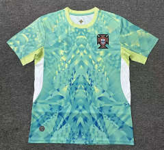 (S-4XL) 2026-2027 Portugal Goalkeeper Light Green Thailand Soccer Jersey AAA-2483