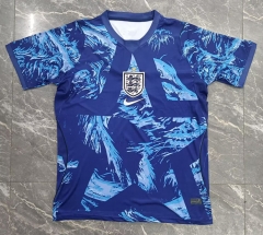 (S-4XL) 2026-2027 England Goalkeeper Blue Thailand Soccer Jersey AAA-2353