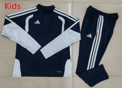 2026-2027 Adidas Royal Blue Kids/Youth Soccer Tracksuit-GDP