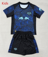 2026-2027 Special Version RB Leipzig Blue&Black Youth/Kids Soccer Uniform-AY