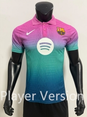 Player Version 2026-2027 Barcelona Pink&Blue Thailand Soccer Jersey AAA-SJ