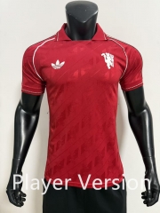 Player Version 2026-2027 Manchester United Red Thailand Soccer Jersey AAA-SJ