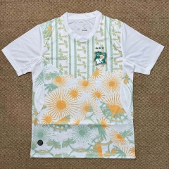 (S-4XL) 2026-2027 Ivory Coast Away White&Green Thailand Soccer Jersey AAA-7810
