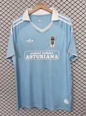(S-4XL) 2025-2026 Eternal Edition Real Oviedo Light Blue Thailand Soccer Jersey AAA-2044