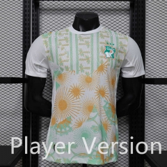 (S-3XL) Player Version 2026-2027 Ivory Coast Away White&Green Thailand Soccer Jersey AAA-888