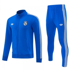 2026-27 Real Madrid Blue Thailand Soccer Jacket Uniform-4627