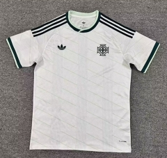 (S-4XL) 2026-2027 Correct Version Northern Ireland Away White Thailand Soccer Jersey AAA-512