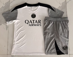2026-2027 Jordan Paris SG White Thailand Soccer Short- Tracksuit -815