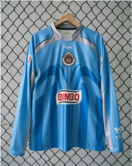 （s-3xl）Retro Version 05-06 Deportivo Guadalajara Blue LS Thailand Soccer Jersey AAA-2851