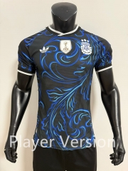 Player Version 2026-2027 Argentina Blue&Black Thailand Soccer Jersey AAA-SJ