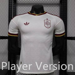 Player Version 2026-2027 Spain Away White Thailand Soccer Jersey AAA-888
