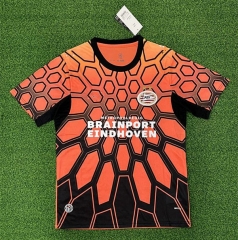 (S-4XL) 2026-2027 PSV Eindhoven Away Black&Orange Thailand Soccer Jersey AAA-403