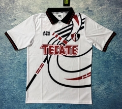 Retro Version 1994-1995 Atlas Away White Thailand Soccer Jersey AAA-6590
