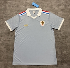 (S-4XL) 2026 120th Anniversary France Light Blue Thailand Soccer Jersey AAA-4506