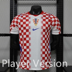 Player Version 2026-2027 Croatia Home Red&White Thailand Soccer Jersey AAA-888