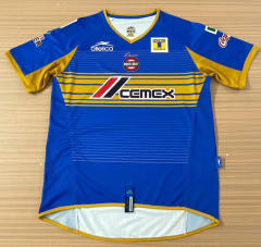 Retro Version 2006 Tigres UANL Away Blue Thailand Soccer Jersey AAA-6895