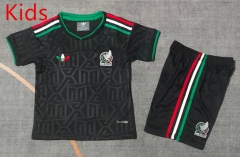 2026-2027 Mexico 2nd Away Black Kids/Youth Soccer Uniform-9484