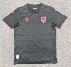 (S-4XL) 2026-2027 Albania 2nd Away Black Thailand Soccer Jersey AAA-512