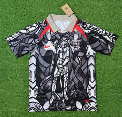 (S-4XL) 2026-2027 Collaboration Version England Black&Gray Thailand Soccer Jersey AAA-403