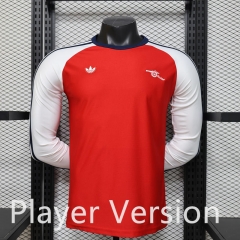Player Version 2026-2027 Casual Version Arsenal Red LS Thailand Soccer Jersey AAA-888