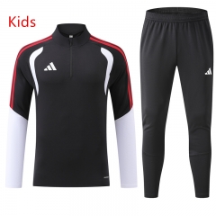 2026-2027 Adidas Black Kids/Youth Soccer Tracksuit-GDP