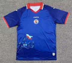 (S-4XL) 2026 World Cup Haiti Home Blue Thailand Soccer Jersey AAA -512
