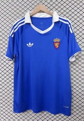 (S-4XL) 2026-2027 Real Zaragoza Blue Thailand Soccer Jersey AAA-2044