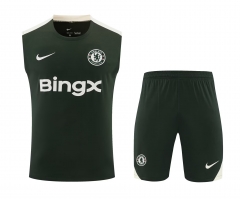 2026-2027 Chelsea Dark Green Thailand Soccer Vest Uniform-418