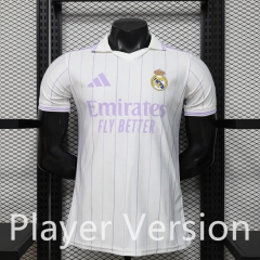 (S-3XL) Player Version 2026-2027 Retro Casual Real Madrid White Thailand Soccer Jersey-888