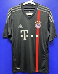 Retro Version 2014-2015 Bayern München 2nd Away Black Thailand Soccer Jersey AAA-2483