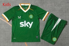 2026-2027 Ireland Home Green Kids/Youth Soccer Uniform-9484