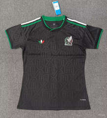 2026-27 World Cup Mexico 2nd Away Black Women Thailand Soccer Jersey AAA