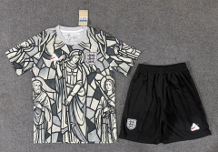 2026 World Cup England Gray Soccer Uniform-6748