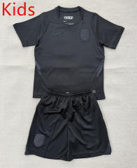 2026-2027 Norway Away Black Kid/Youth Soccer Uniform-AY