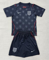2026-2027 USA Away Black&Gray Soccer Unifrom-AY