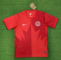 (S-4XL) 2026-2027 Canada Home Red Thailand Soccer Jersey AAA-403