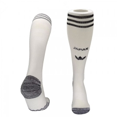 2026 World Cup Japan Away White Soccer Socks