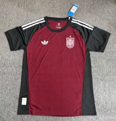 (S-4XL) 2026-2027 Spain goalkeeper Red Thailand Soccer Jersey AAA-2390
